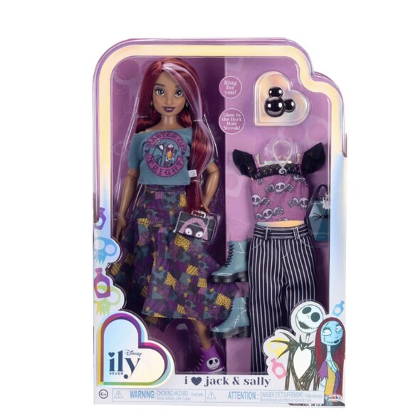 Disney Ily 4EVER I Love Jack & Sally 12 inch Fashion Forward Doll - Picture 1 of 14